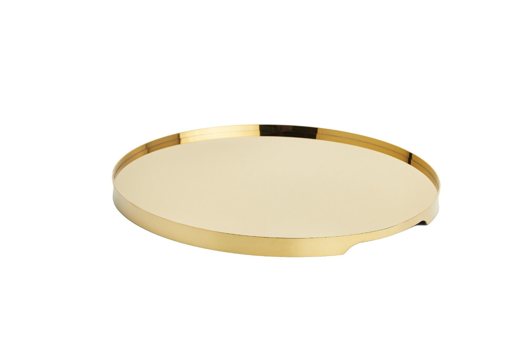 Luksusowa Patera Retro Gold w złotym wykończeniu