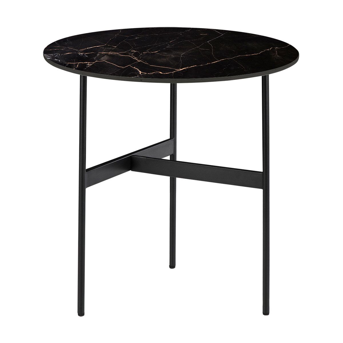 Stolik okrągły kawowy Orion z płytą porcelanową średnica 60-80cm