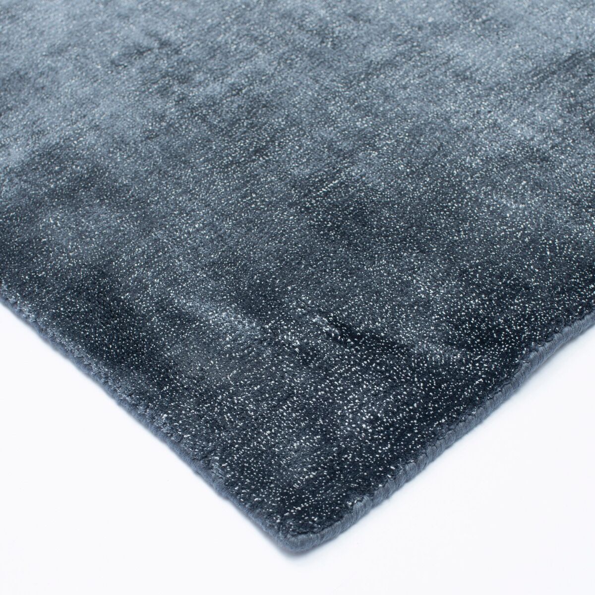 Dywan ręcznie tkany Linen Dark Blue