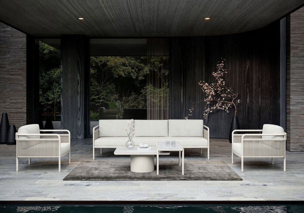 Link–bisque sofa 3-seater 
