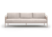 Link–bisque 3-seater outdoor sofa