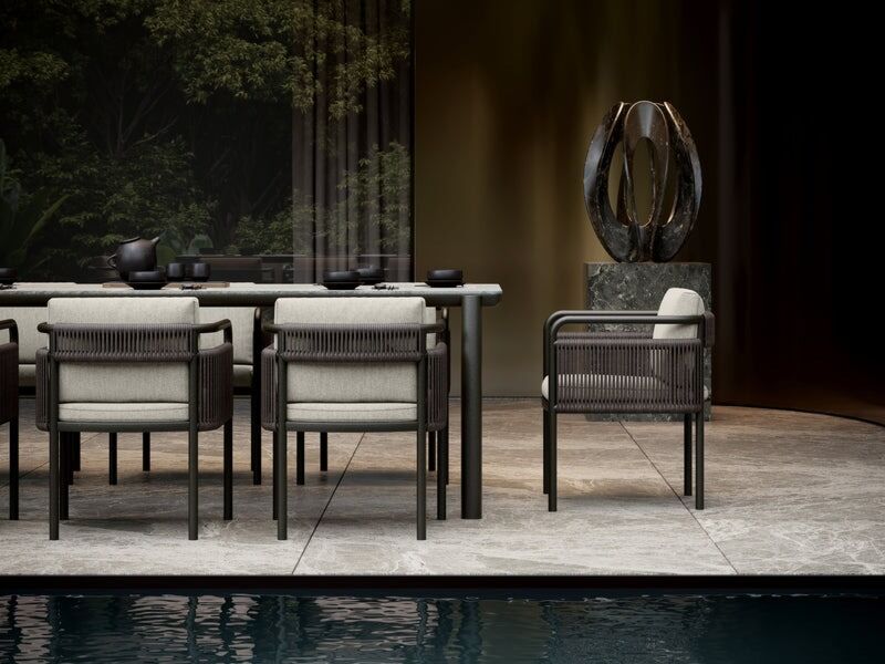 Link-terra 6-seater dining table