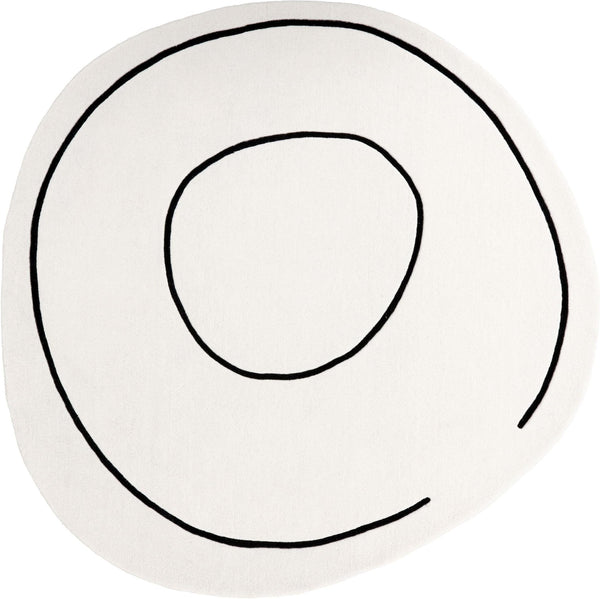 Dywan Loop Ivory Round