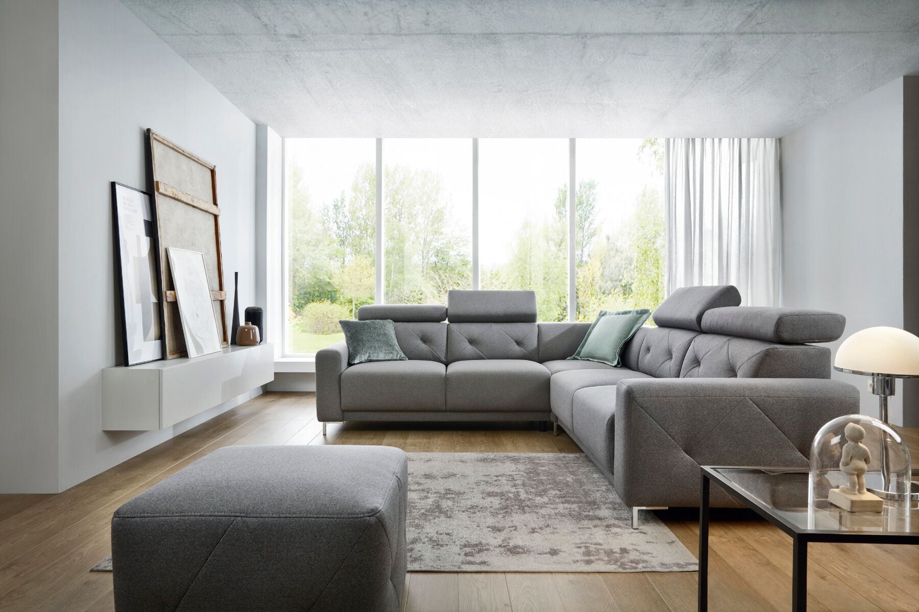 Dywan łatwoczyszczący Lyon Grey