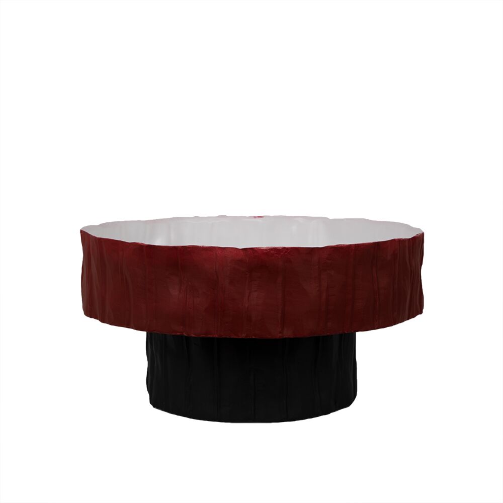 Optima Red Decorative Plate