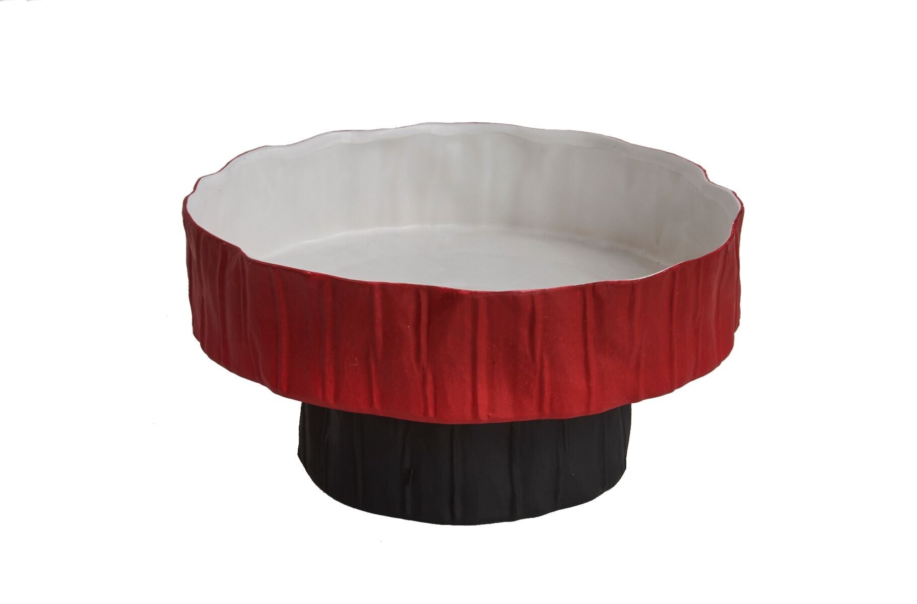 Optima Red Decorative Plate