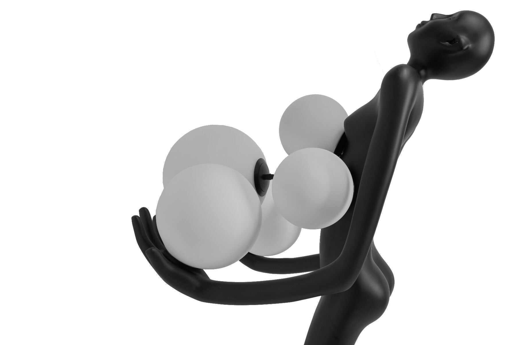 Lampa podłogowa Human uszkodzona