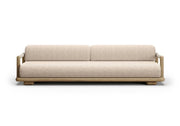 Sofa outdoor Caleo-natural 3-osobowa