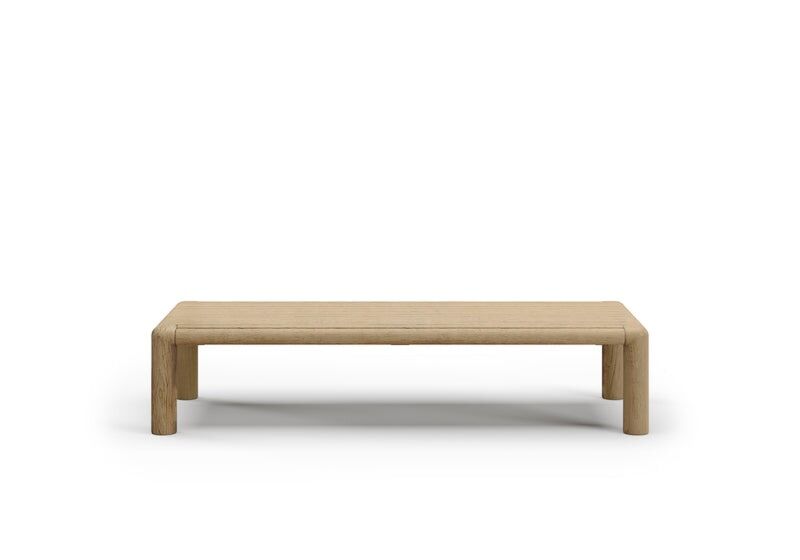 Stolik kawowy Caleo - natural L
