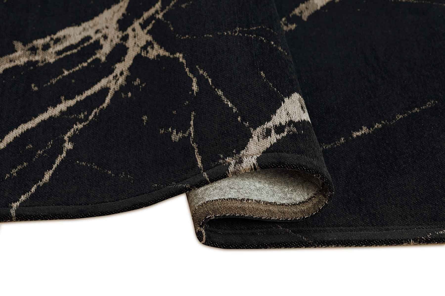 Easy-clean black marble carpet Zień Pietra