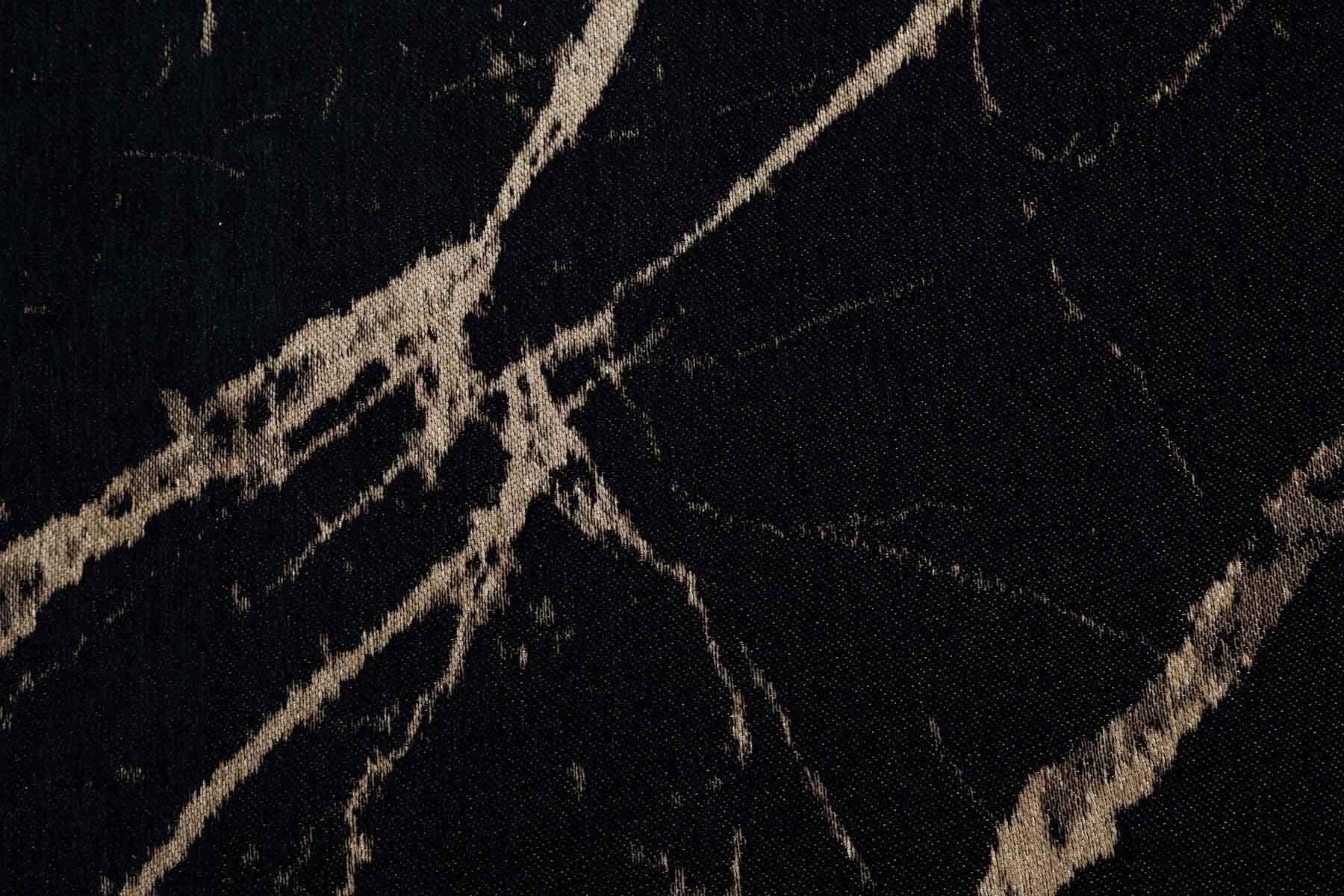 Easy-clean black marble carpet Zień Pietra