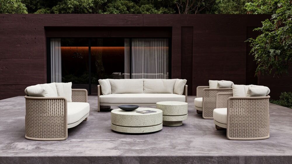 Coffee table Miura-bisque L 