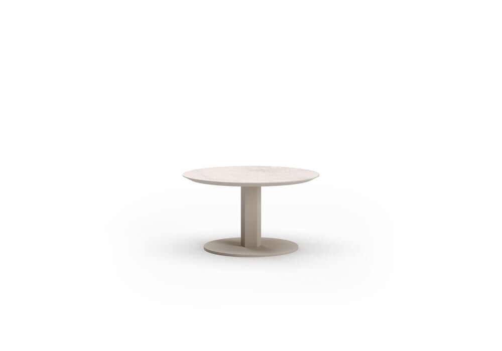 Coffee table Éclat - bisque round