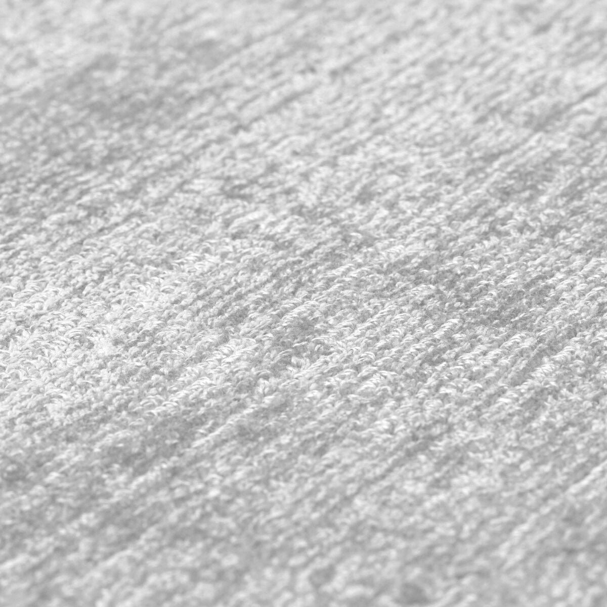Hand-woven round rug, gray, modern, Tere