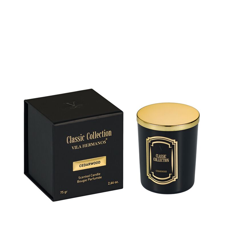 ŚWIECZKA PREMIUM GOLD EDITION 75GR CEDARWOOD