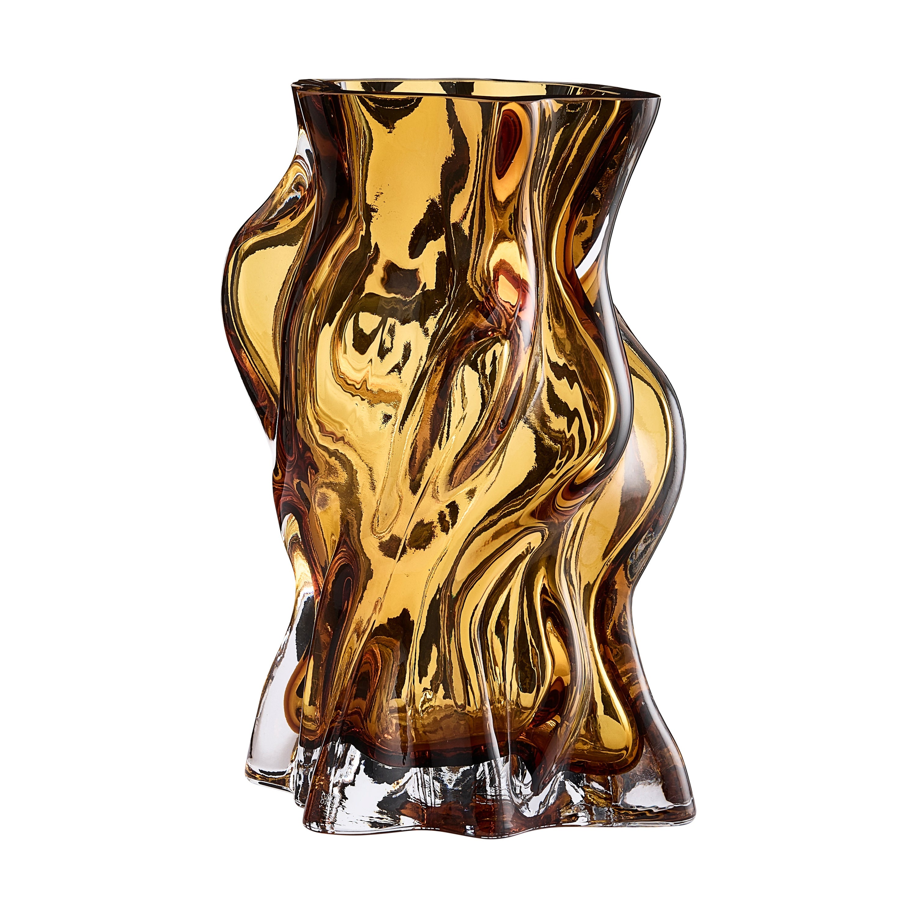 Wazon Vena Medium Amber