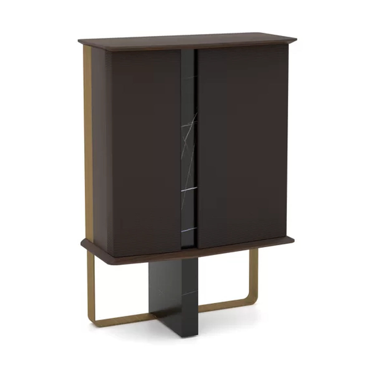 Amber Display Cabinet/Bar