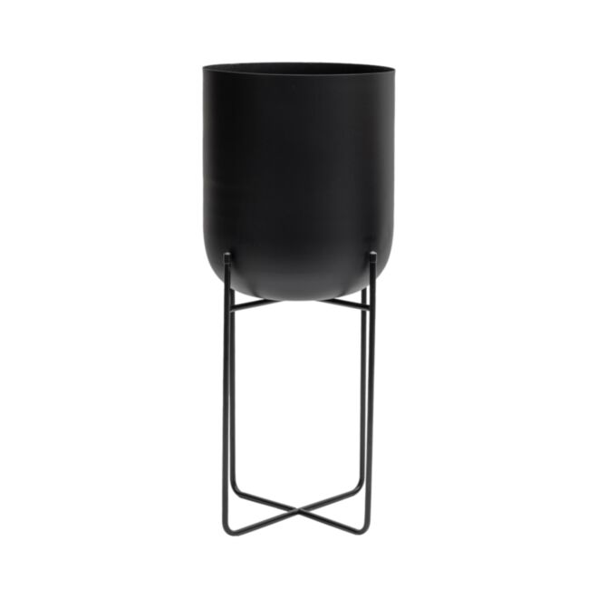 Donica Megara Black Small – widok z przodu