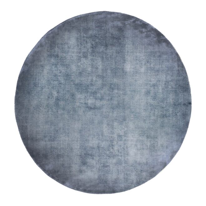 DYWAN LINEN DARK BLUE 250 ROUND