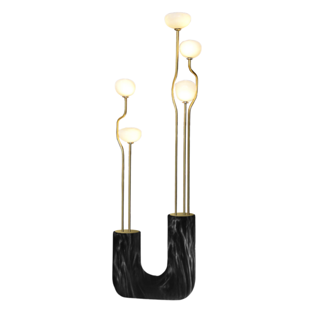 Lampa Moon Black