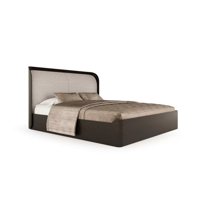 Duże dwuosobowe drewniane łóżko Sophia 160x200 
