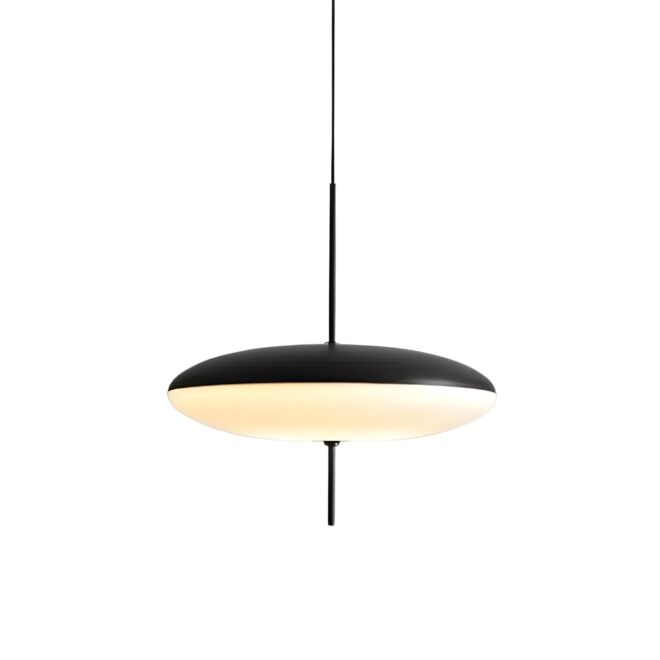 Lampa wisząca Boucle w wersjach Black i White, elegancki design do jadalni i salonu